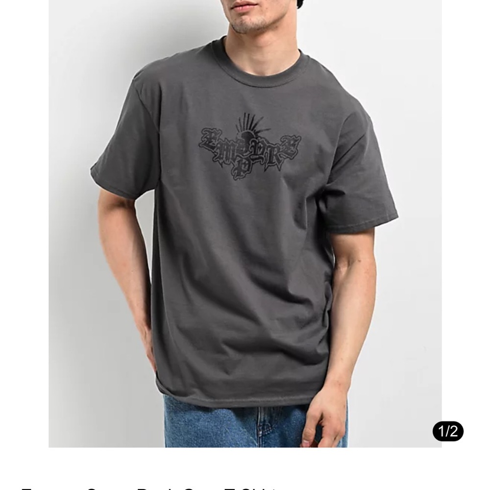 Empyre Men's Gray Graphic T-Shirt Medium NWT